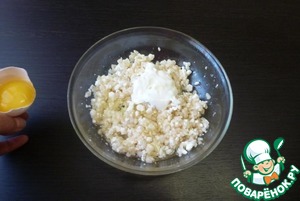 Творожно-рисовый пудинг с клубникой
